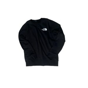 Black north face crewneck